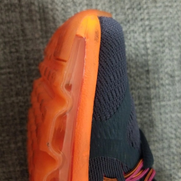 Womens Nike Air Mix Pink-Orange Gradient - Picture 7 of 8